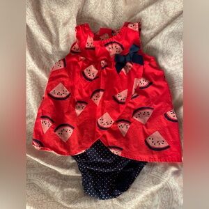 Just for you by Carter’s 9m watermelon girls dress
